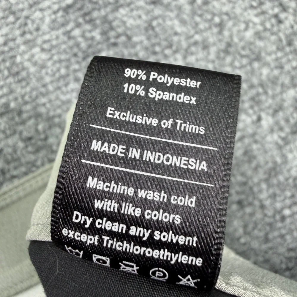 Public Rec Pants Men 34x34 (Fits 34x32) Grey Workday Performance Stretch‎ Golf